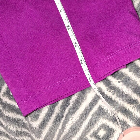 Nina Leonard Cropped Trousers - Crystal Hem - Super Stretch - Size L - Picture 4 of 11